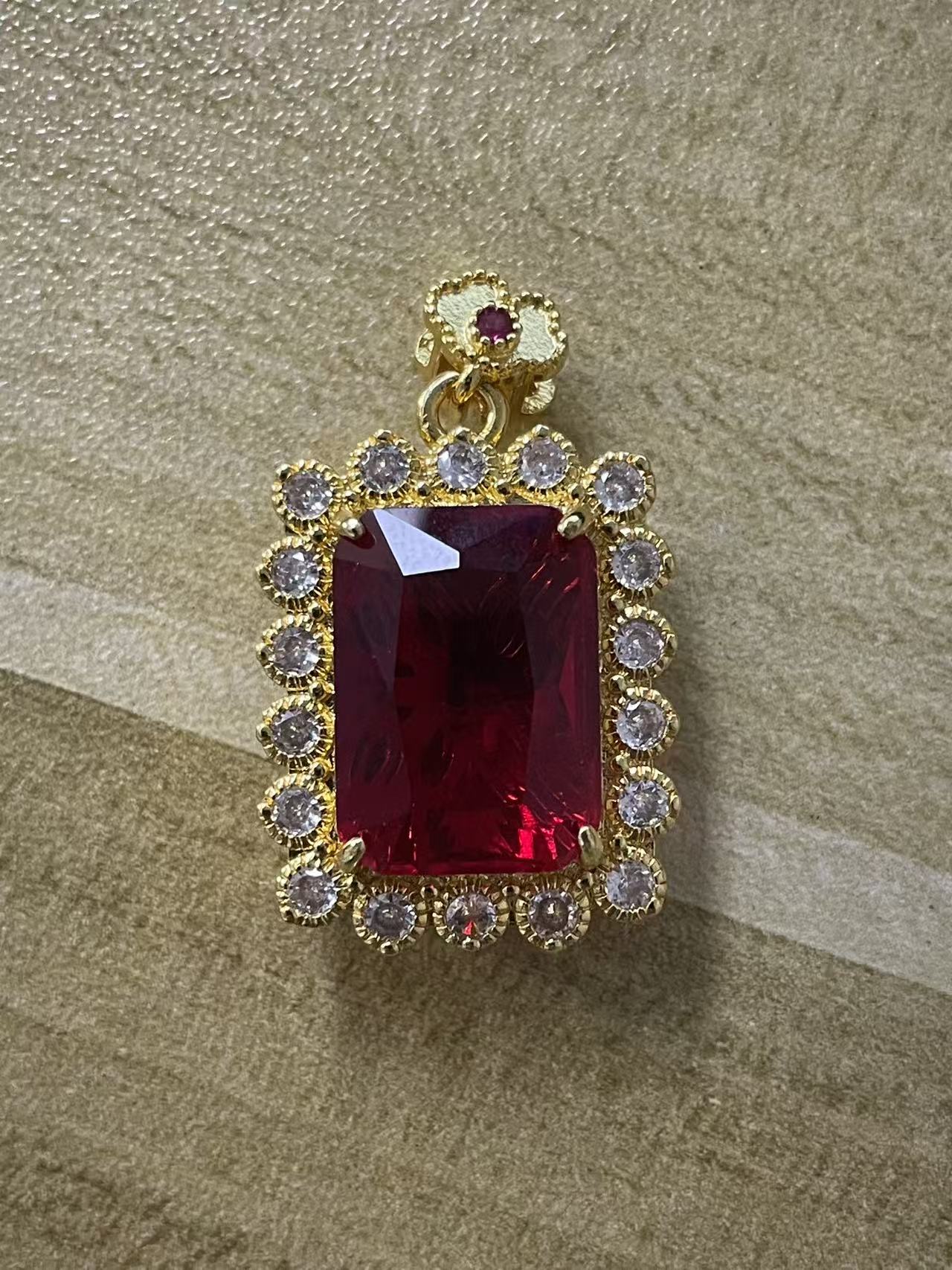 博藏珍品 YD14馆藏首饰配礼盒送链子DIY项链