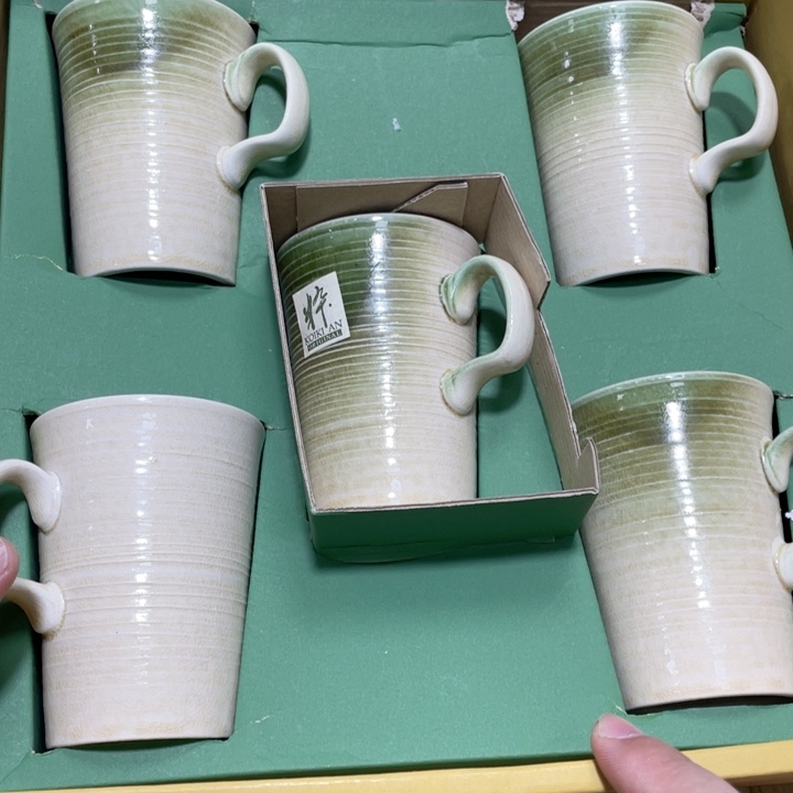 杯中古瓷器默认微瑕