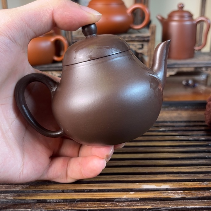 茶壶紫砂原矿紫砂手工制作