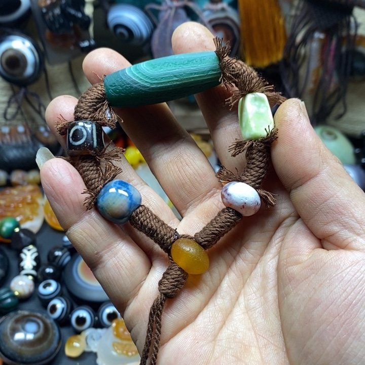 玛瑙/玉髓未镶嵌手链