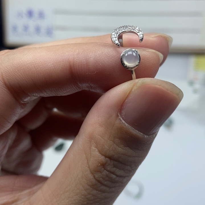 翡翠颈饰银S925镶嵌00000003