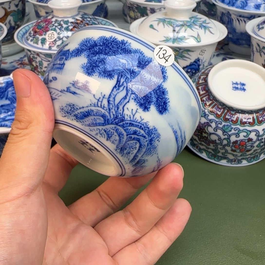 彦祖纯手工手绘茶具134