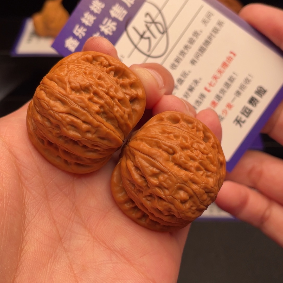 ㅤ***ㅤ文玩核桃把件铁锤36