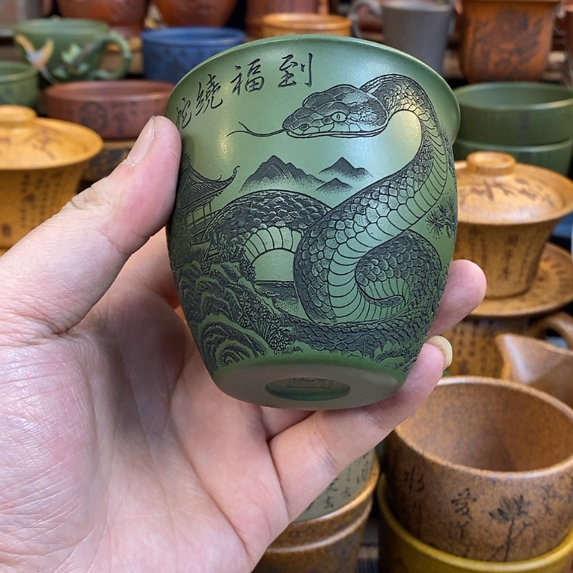 【闪购商品】紫砂杯子宜兴全手工紫砂杯