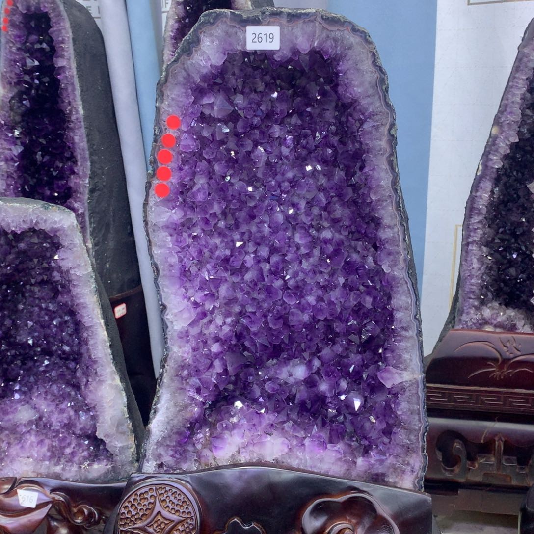 水晶紫水晶未镶嵌2619