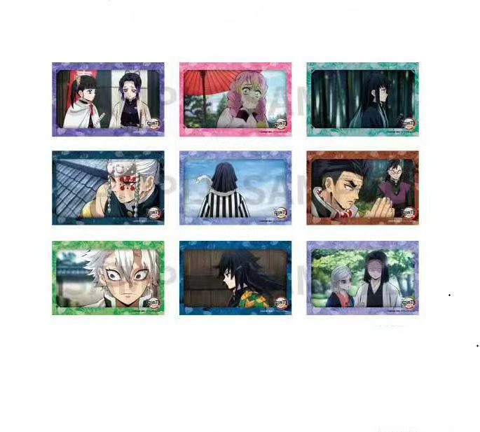 (中谷 产地中国)剧场版无限列车篇 限定 盲盒方型马口铁徽章