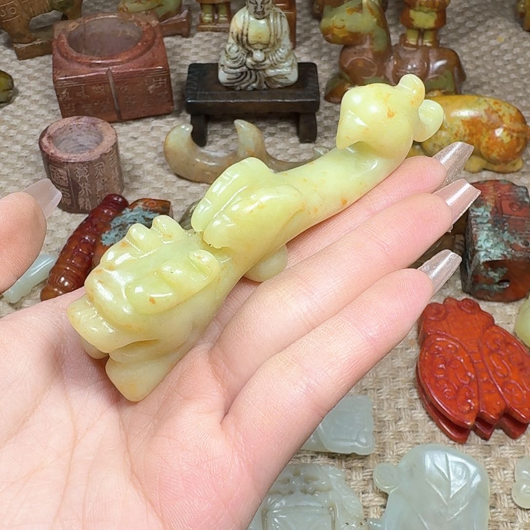 白玉菩提吊坠挂件