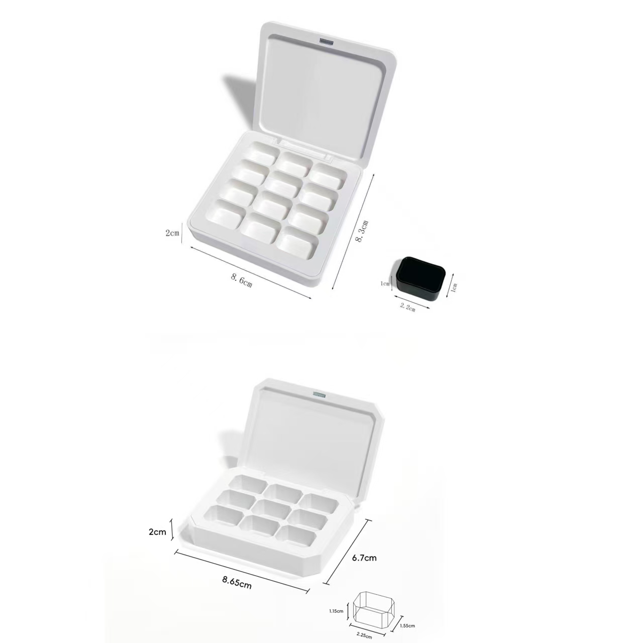 小颖美甲花思蝶随缘已拆九宫格mini盘mini九宫格拍拍胶