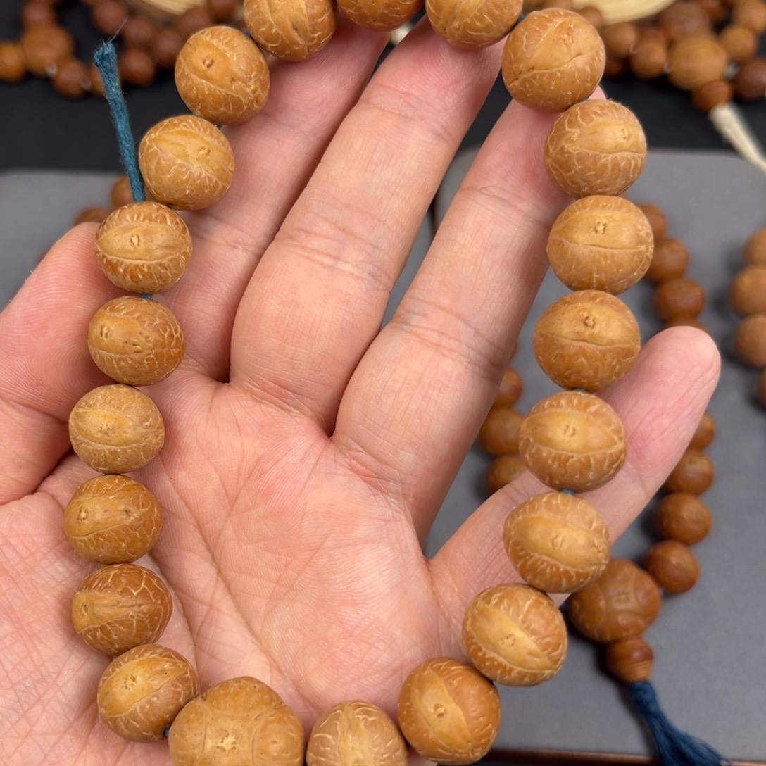 手串凤眼菩提矮壮油皮手串