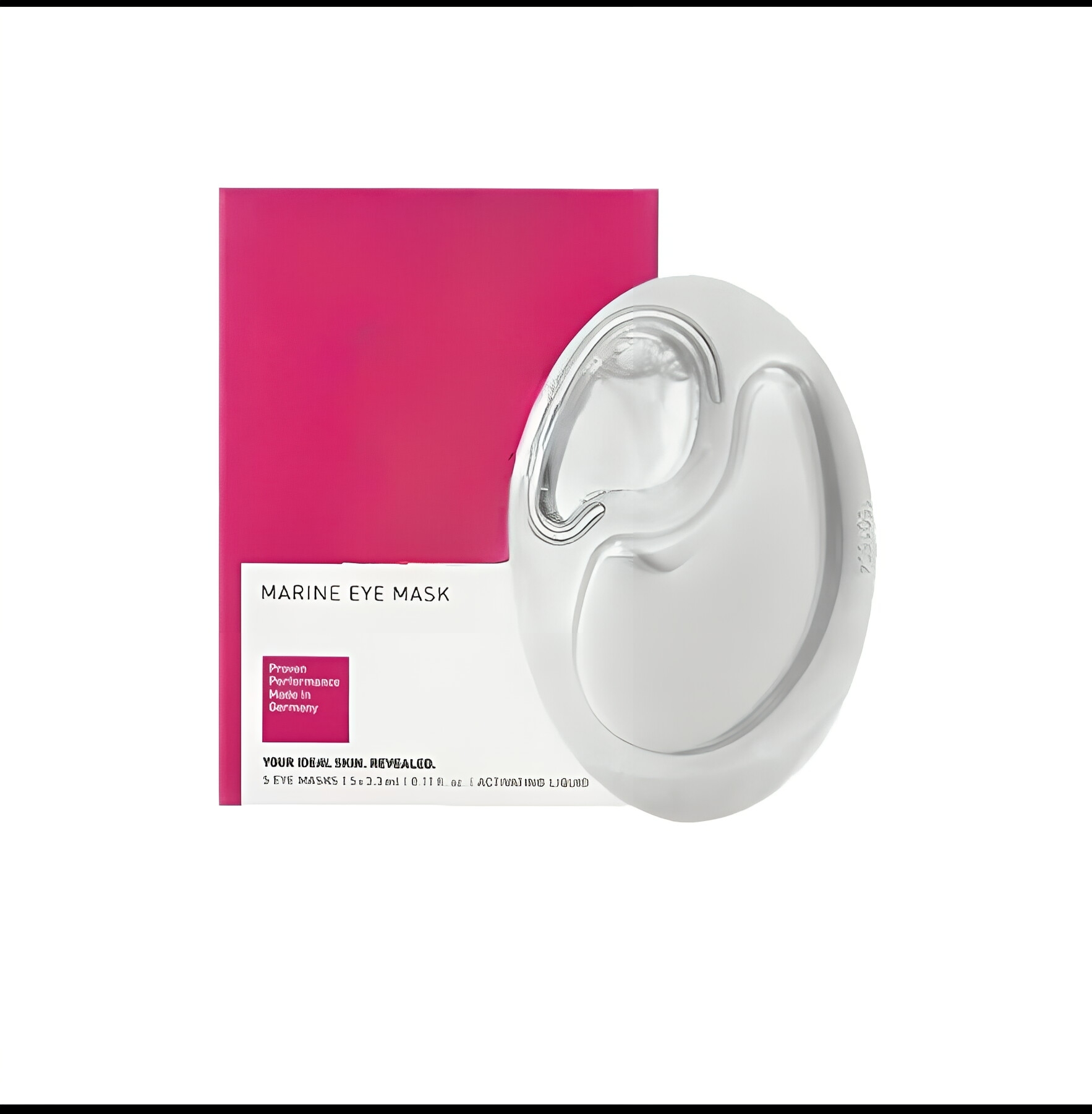 骨胶原玫红色眼膜一盒5对