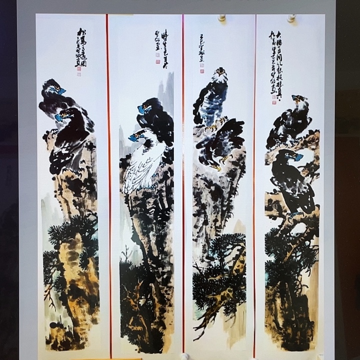 国画张圣敏先生纯手绘作品