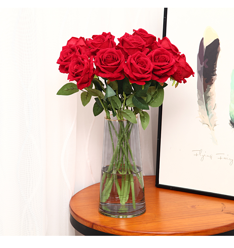 高原红红玫瑰，云南基地直发