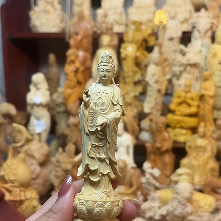 黄杨木黄杨木瑕疵观音