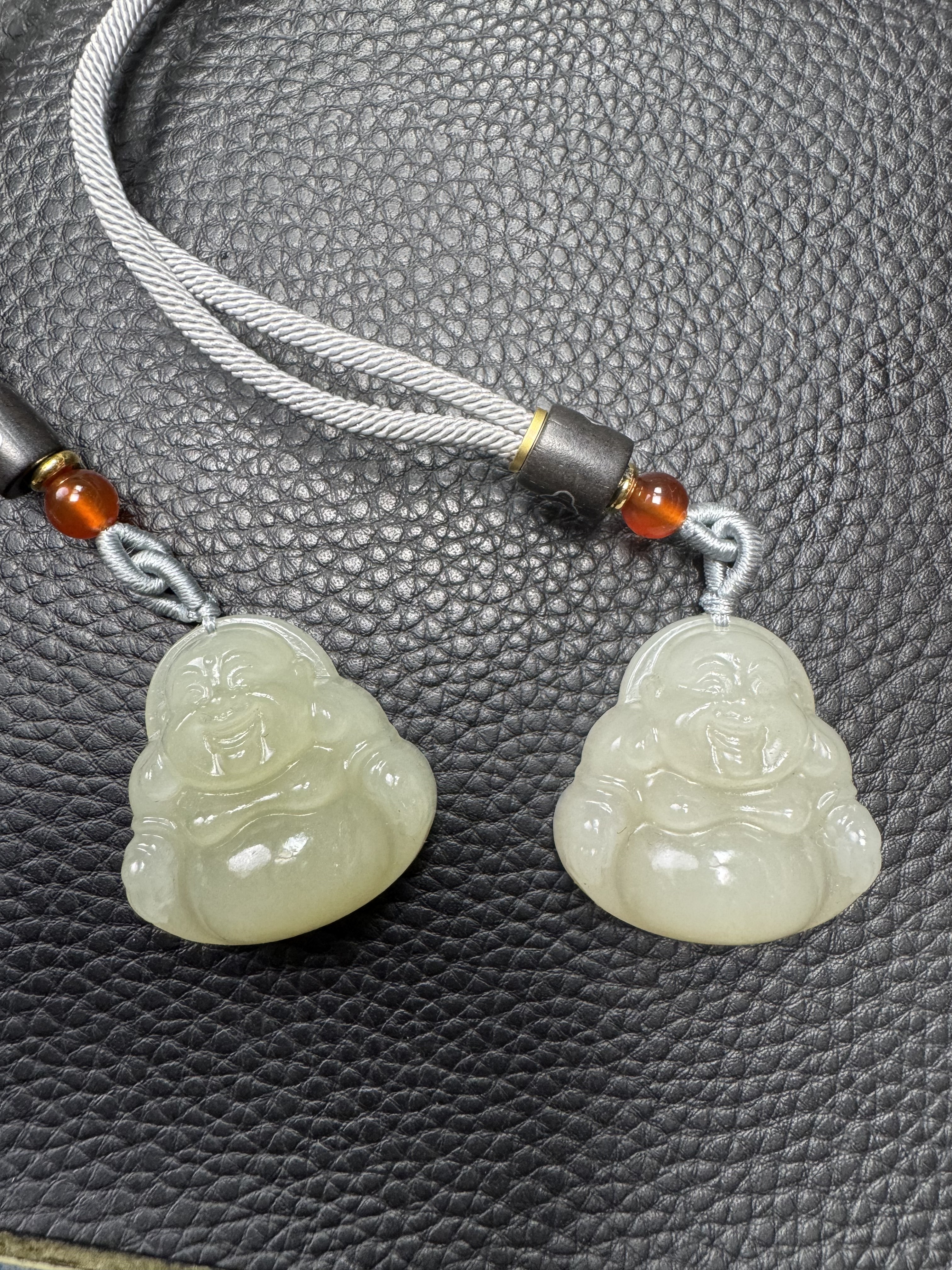 和田玉青海料晴水30mm佛公 厚度11mm＋多样性发一