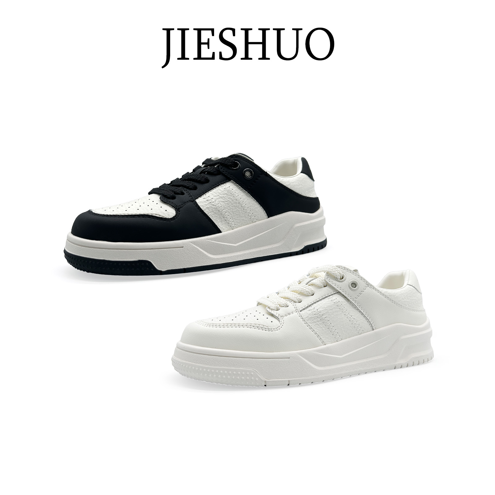 "白巧与奥利奥"香港JS轻奢时尚女鞋休闲鞋JC66-10