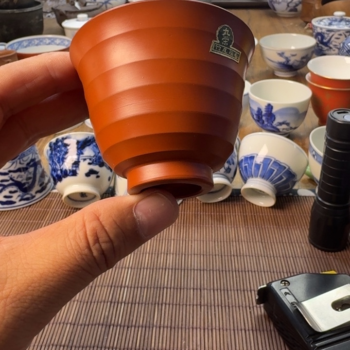 青花瓷器杯子茶具