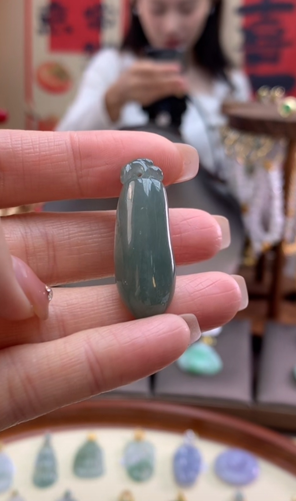 天然缅甸A货吊坠