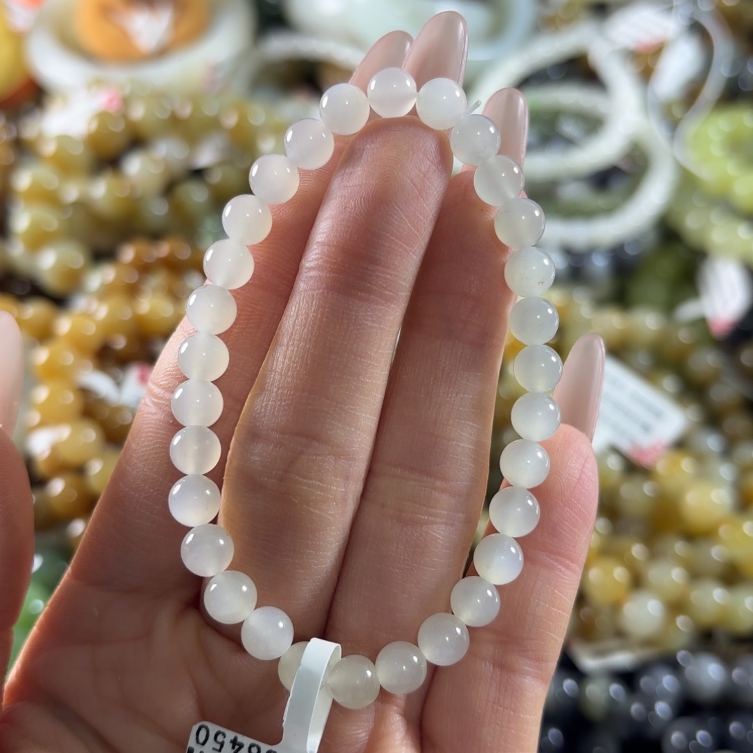 和田玉未镶嵌手串244