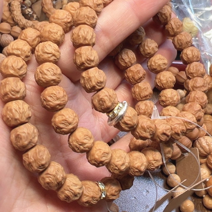 核桃龙蛇手串单圈福利微瑕