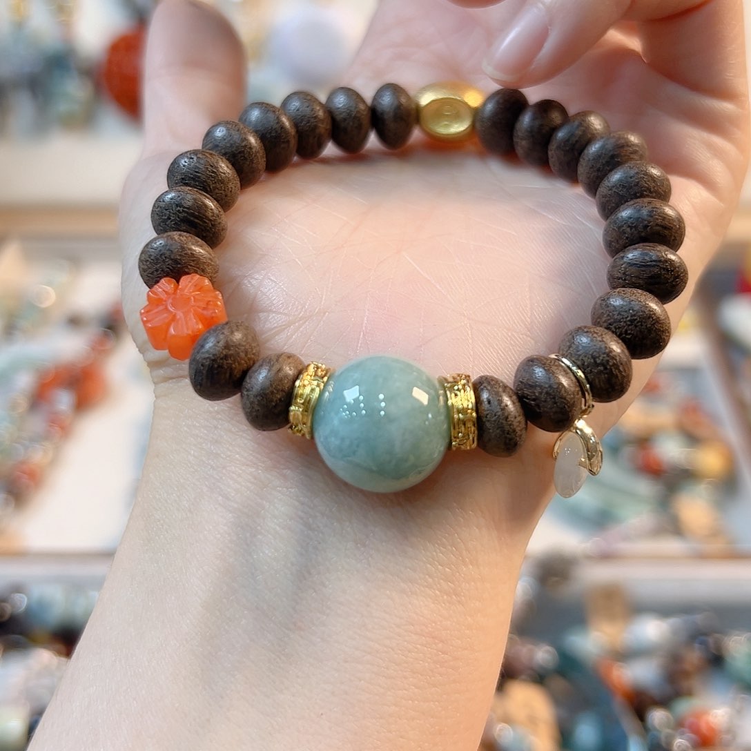 翡翠手链未镶嵌福利