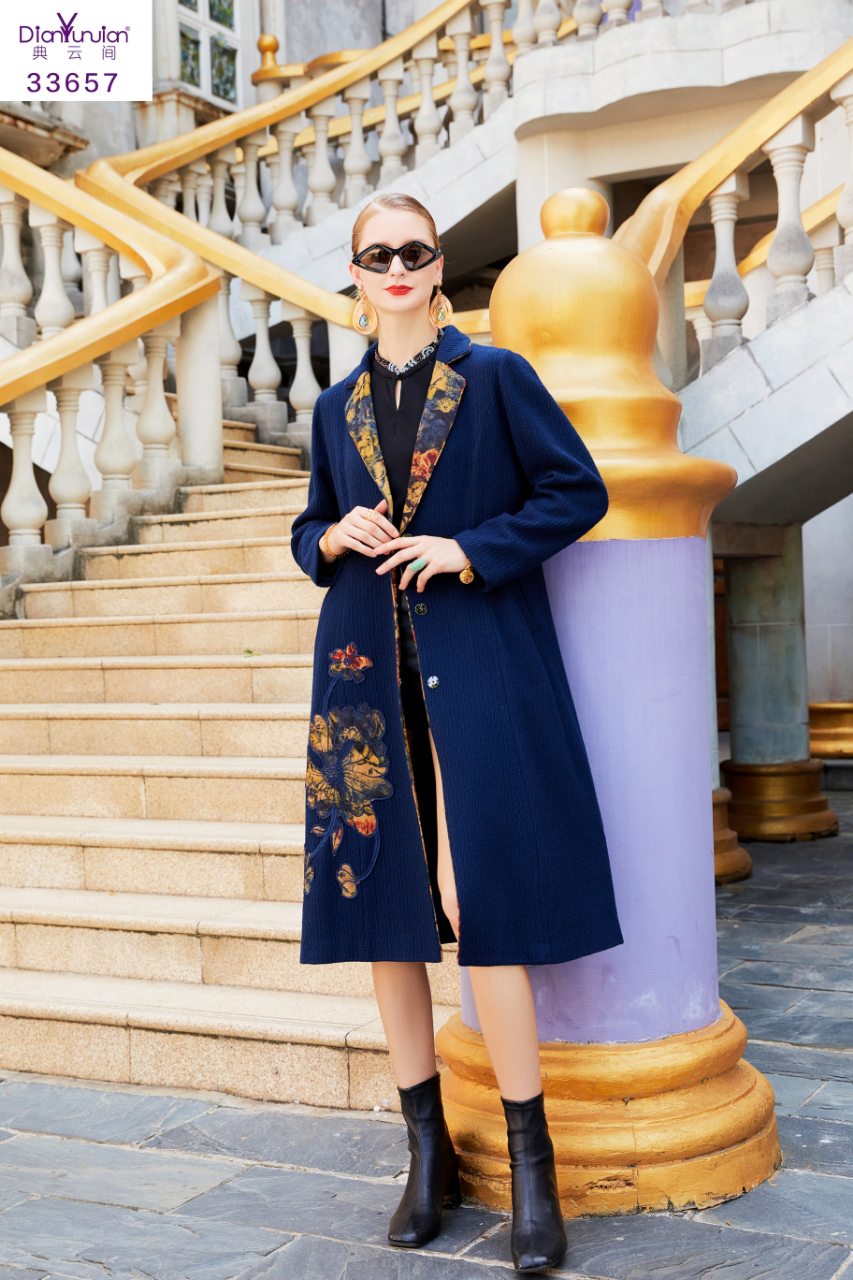 2025春季新品时尚气质修身大衣