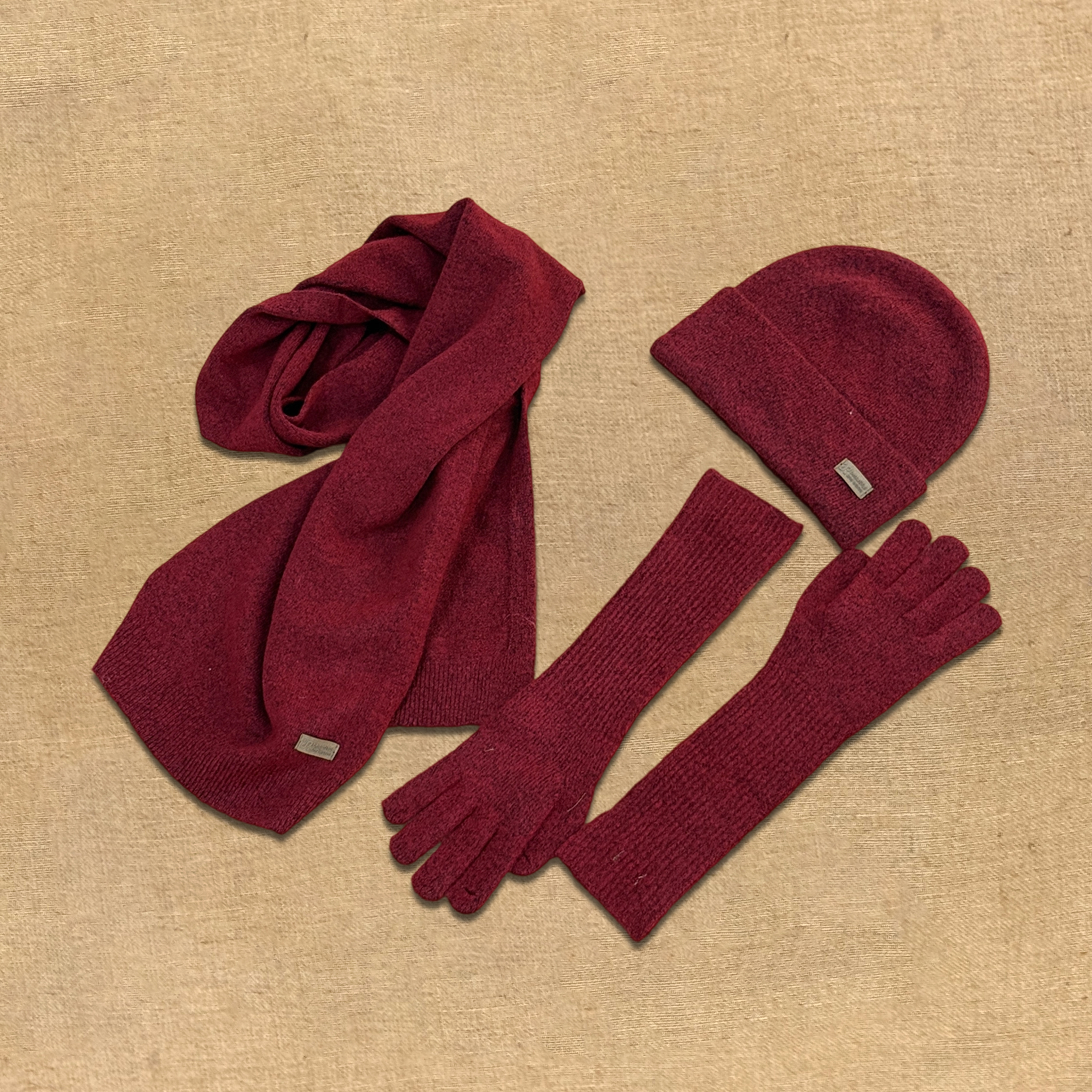 三件套帽子冬季冬天围巾手套装秋冬时尚女保暖百搭围脖