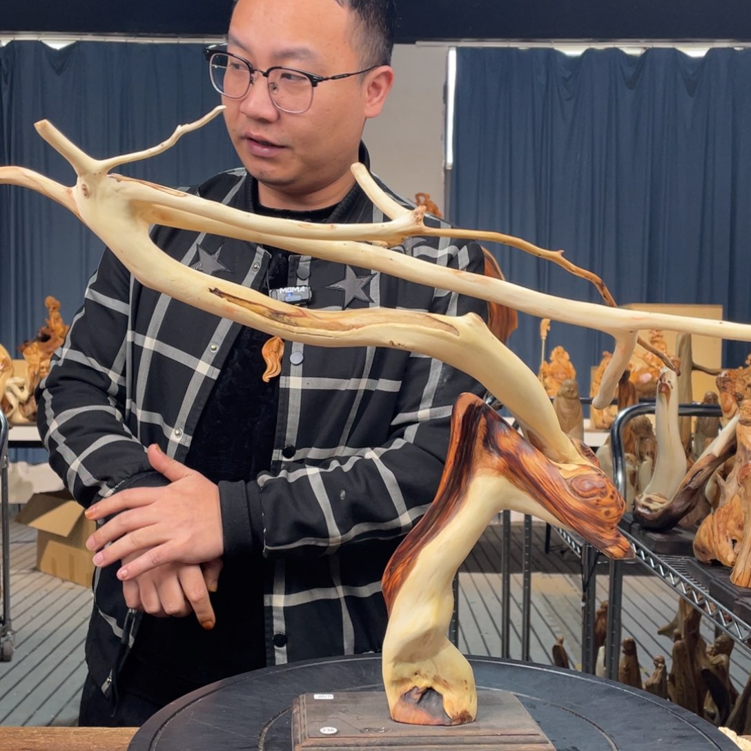 柏木（崖柏）随型摆件