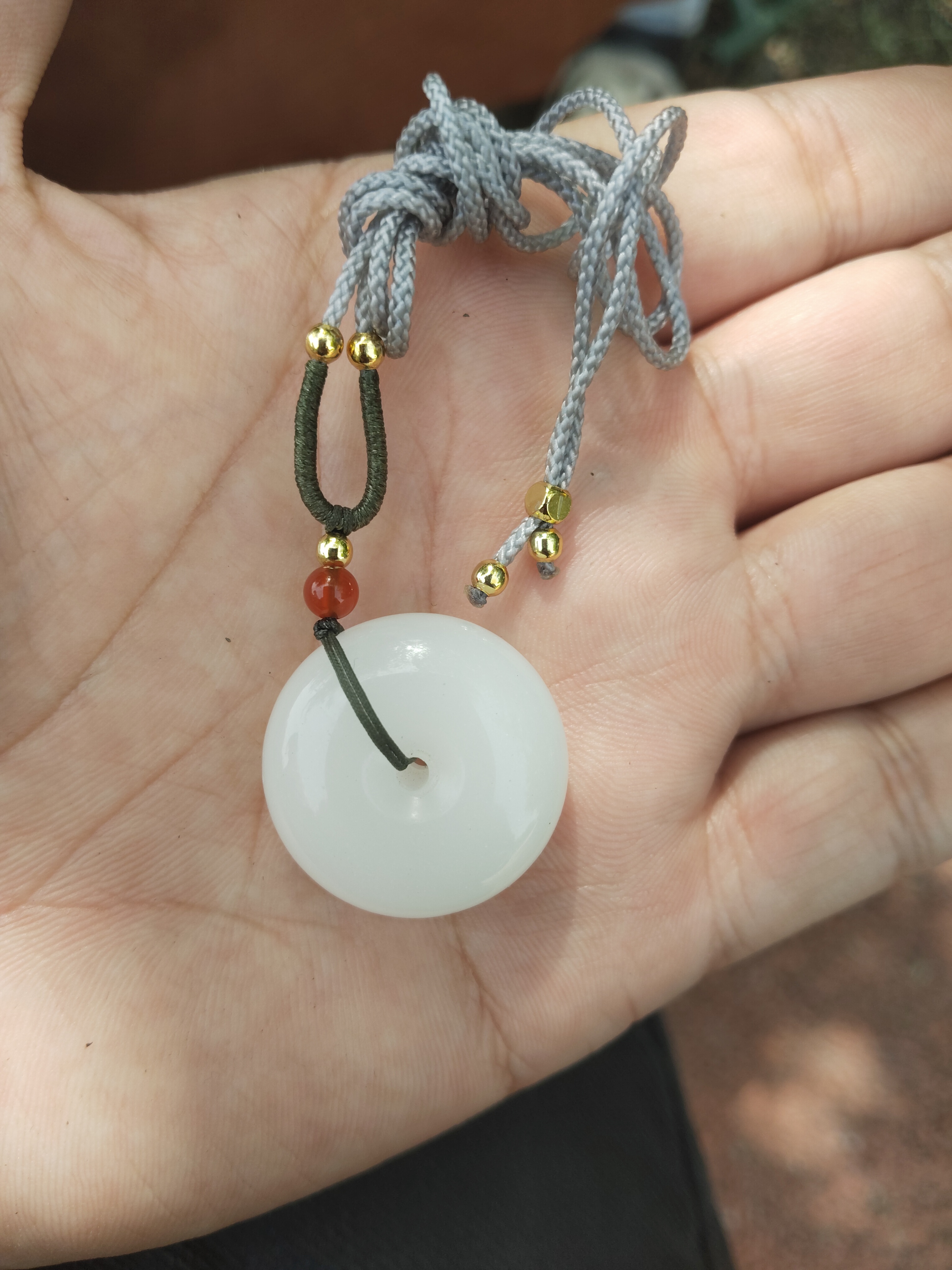 高端未镶嵌平安扣