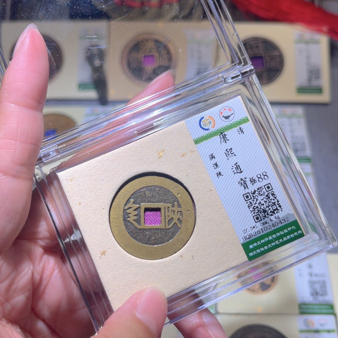 铜隆兴珍泉收藏康熙陕0432