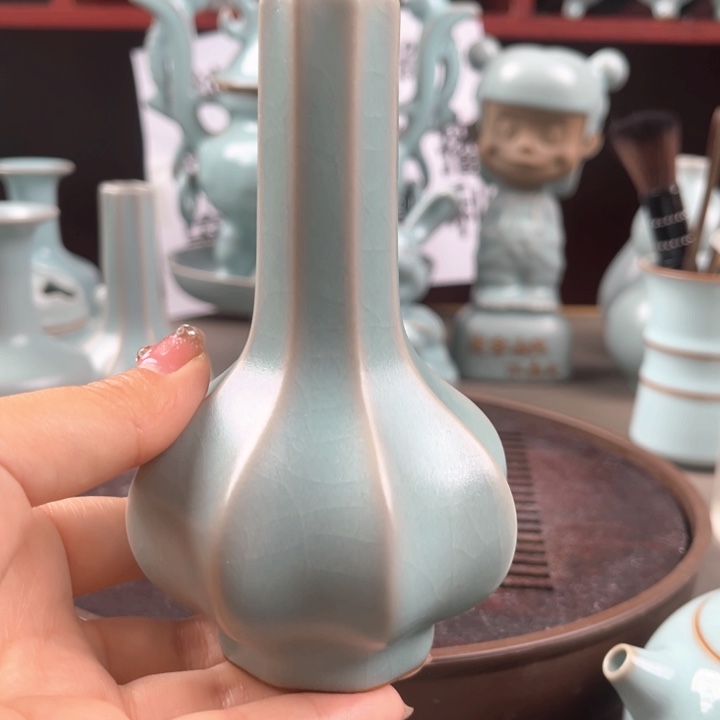 原矿汝瓷玛瑙入釉