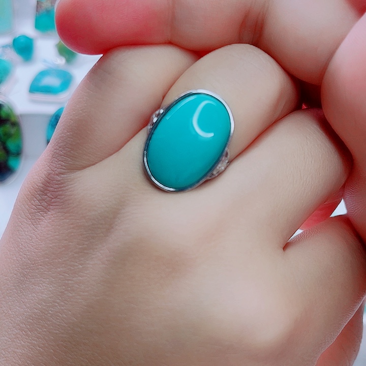 未镶嵌绿松石珠宝奇石