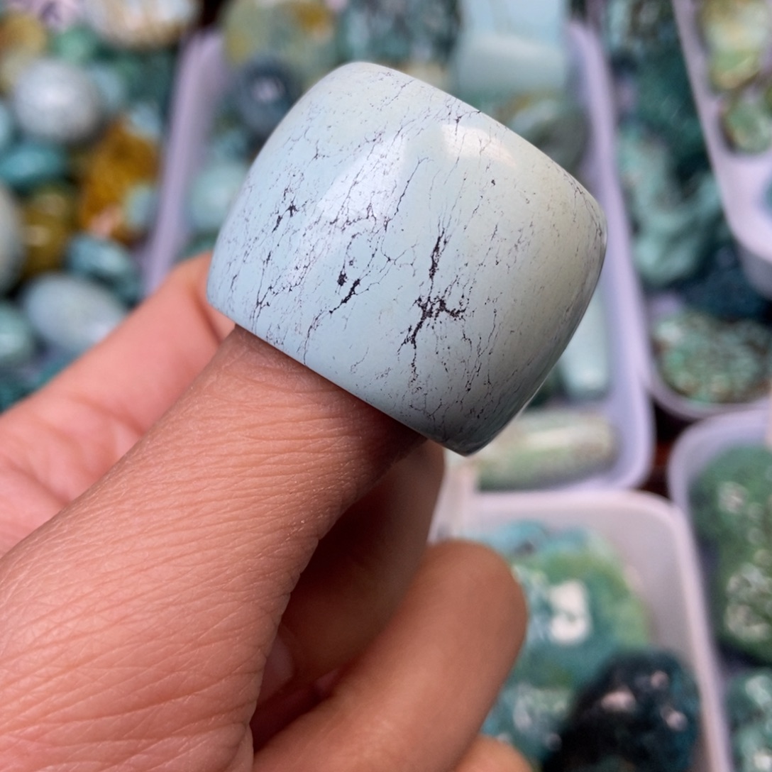 绿松石珠宝奇石未镶嵌龙**勋