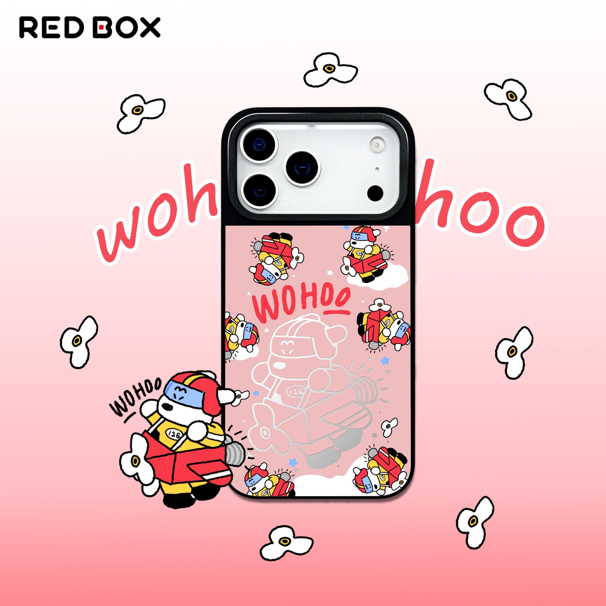 REDBOX ”WOHOO” iPhone17 原创磁吸手机壳
