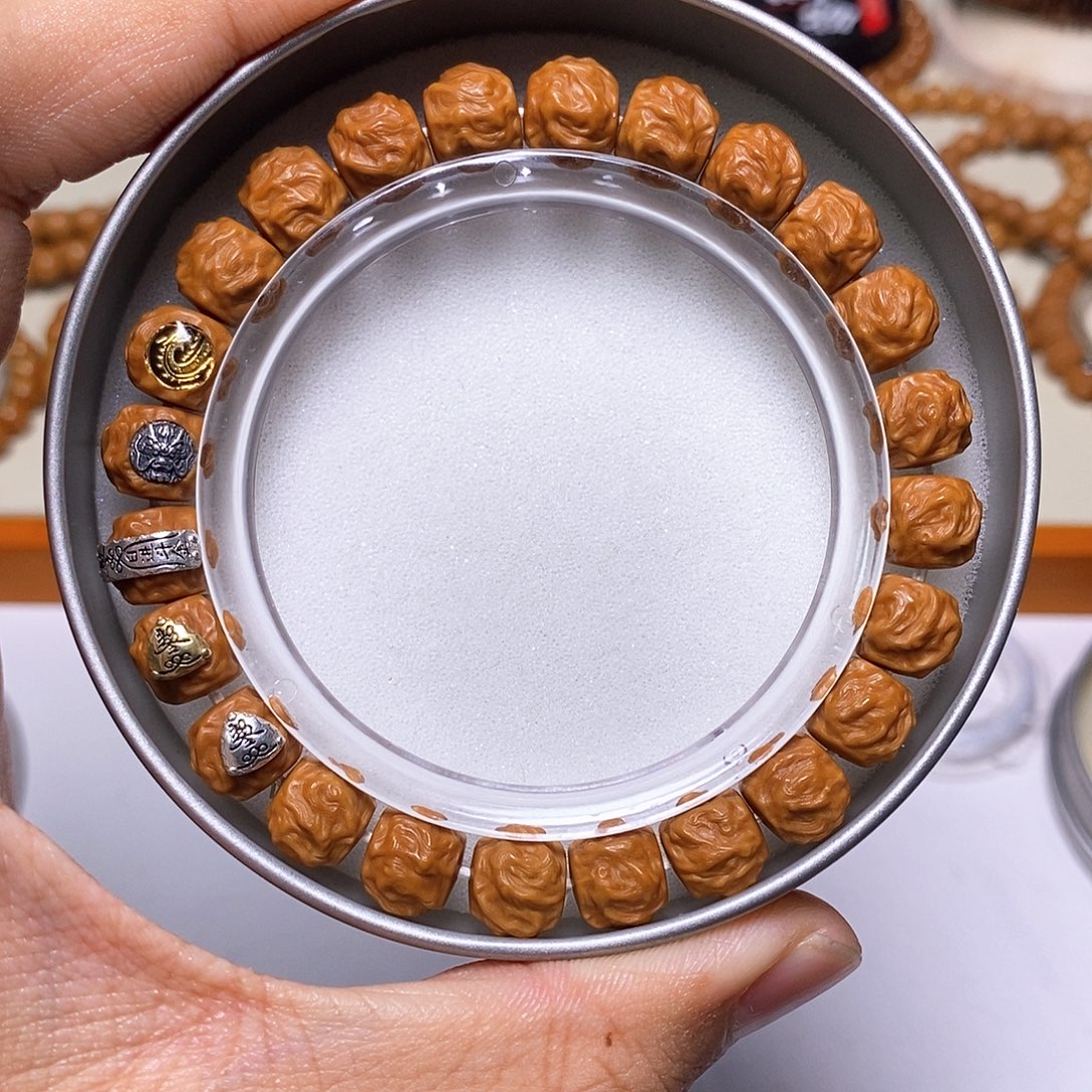 猴头核桃手串五标龙蛇之变尺寸10左右全品