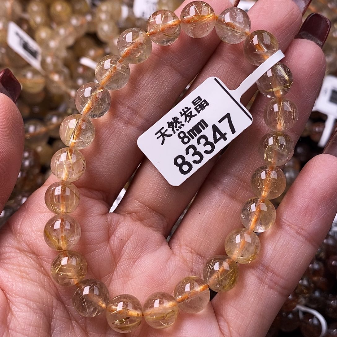 水晶手链未镶嵌水