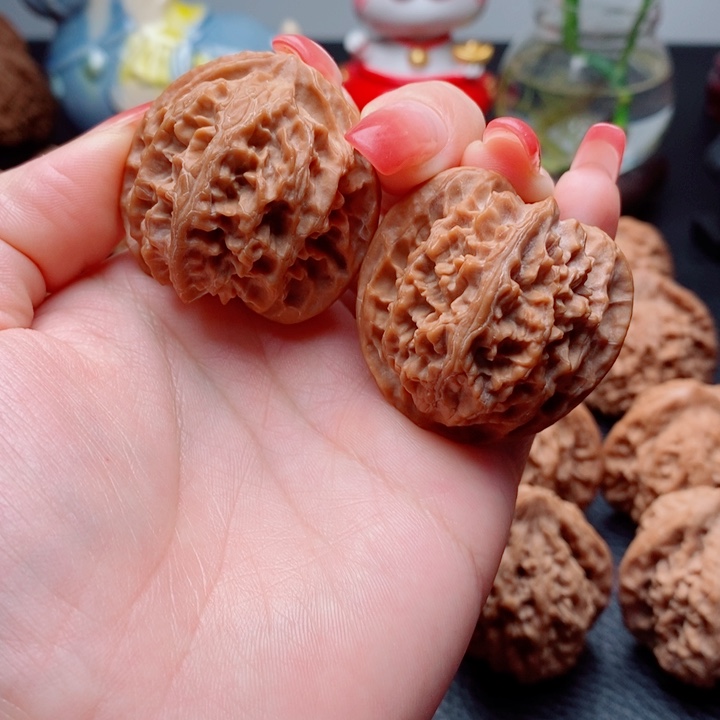 风****文玩核桃把件苹果园38