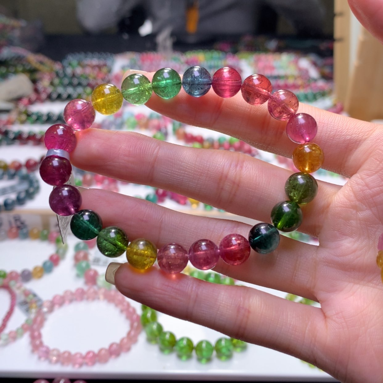 【闪购商品】未镶嵌手串碧玺