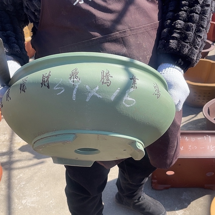 紫砂花盆紫砂等传统