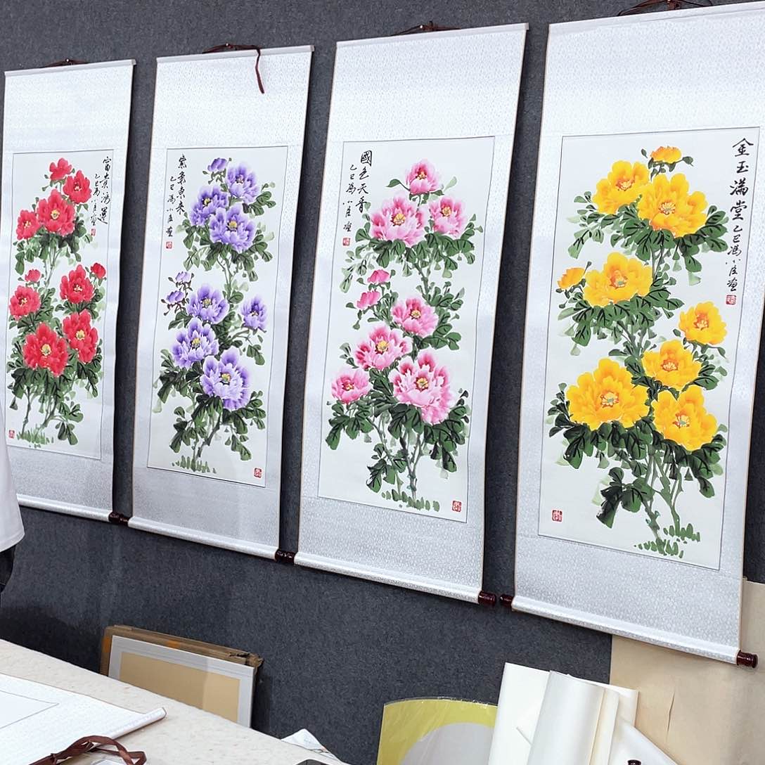 国画手绘作品手绘作品