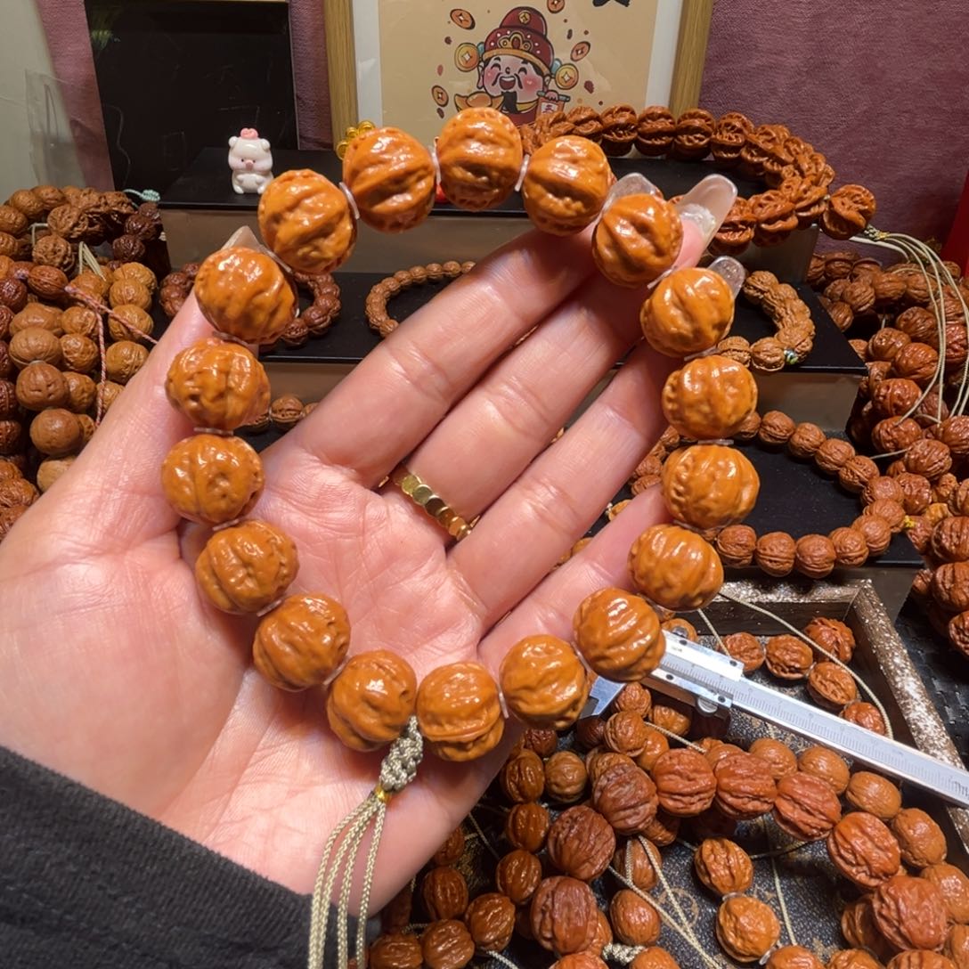 纵***滑手串文玩核桃精品