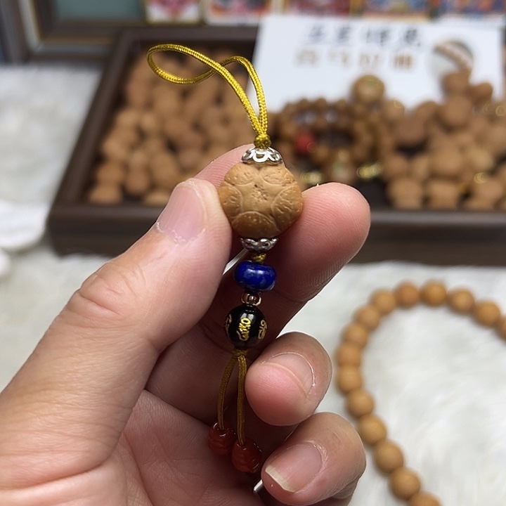 吊坠凤眼菩提五星菩提挂坠