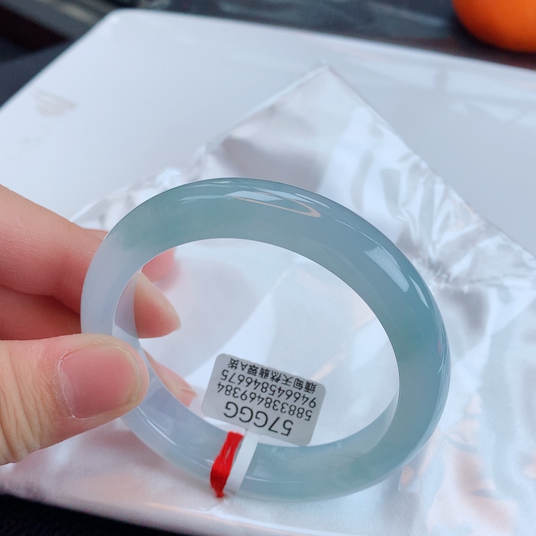 翡翠手镯未镶嵌天然缅甸翡翠A货手镯