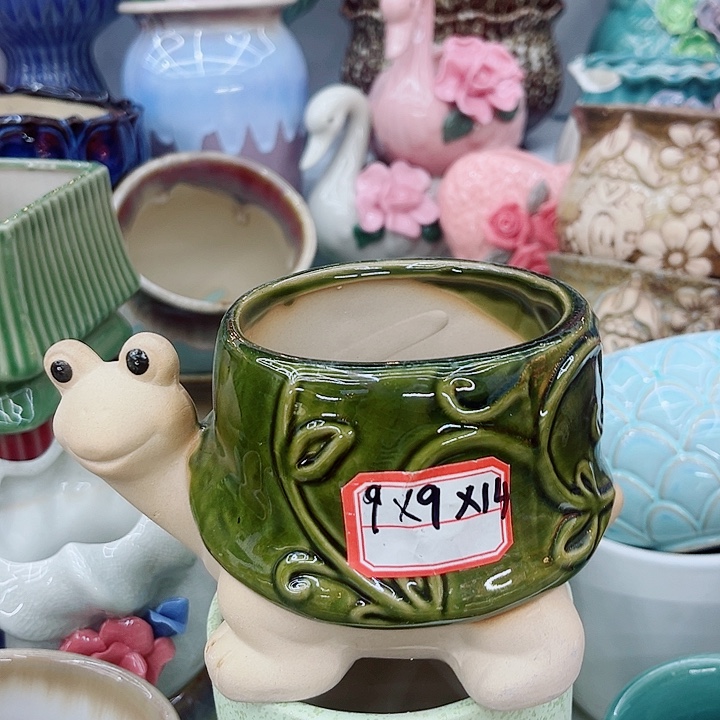 有孔.多肉陶瓷花盆！