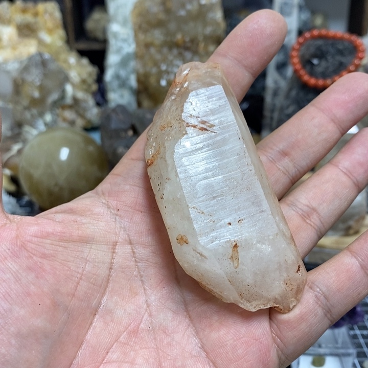 水晶水晶柱未镶嵌