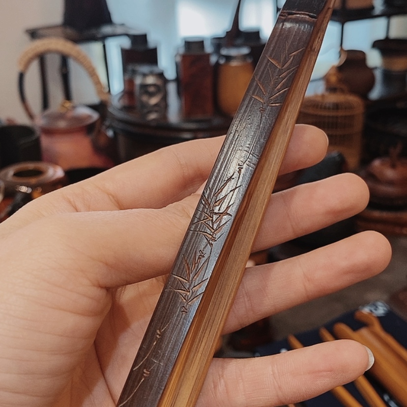 【闪购商品】老煤竹茶夹
