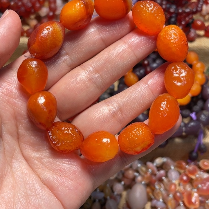 玛瑙/玉髓合金手链