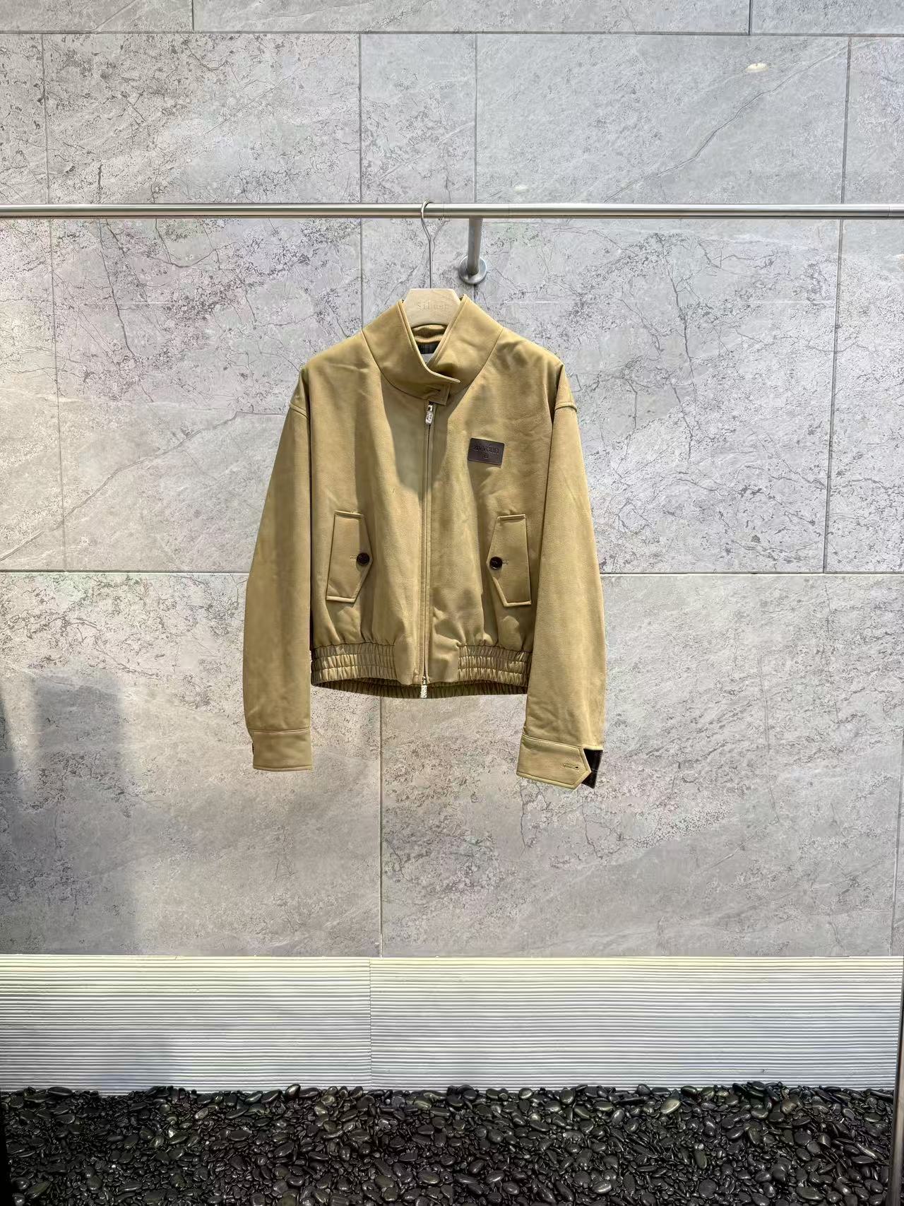 【AVVENN】设计师品牌25冬新品复古立领夹克外套90105552