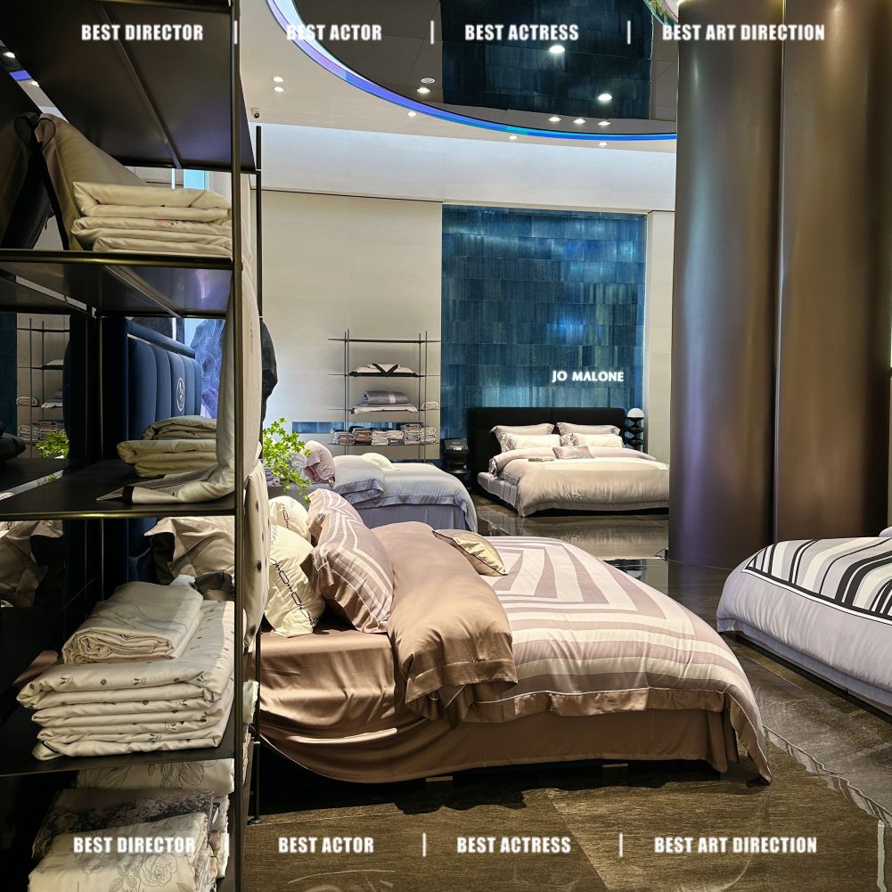 冰感！【炫彩人生冰激凌床笠三件套】床笠+枕套2只 润度清爽冰凉爽滑