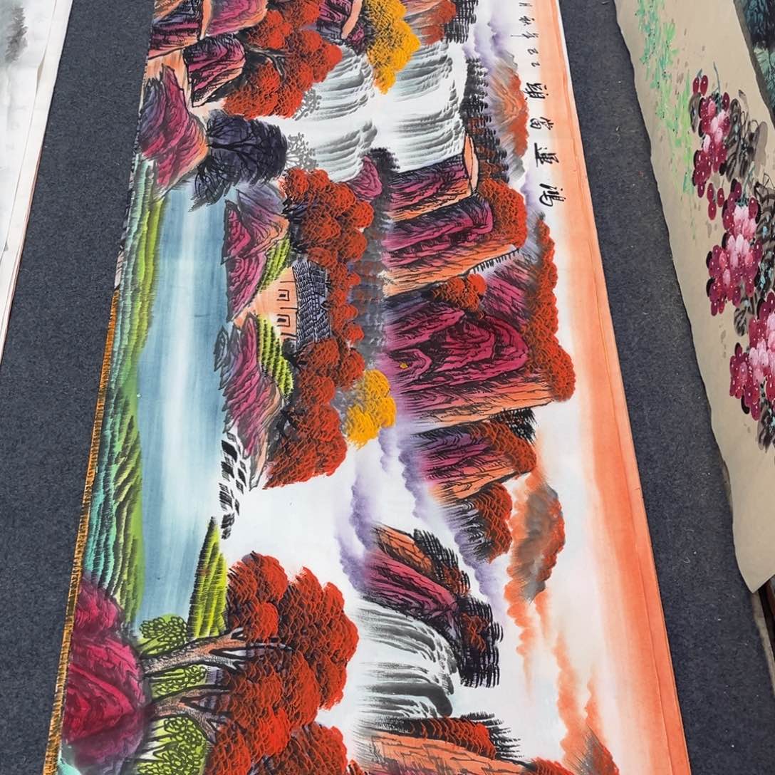 国画明月的直播间2