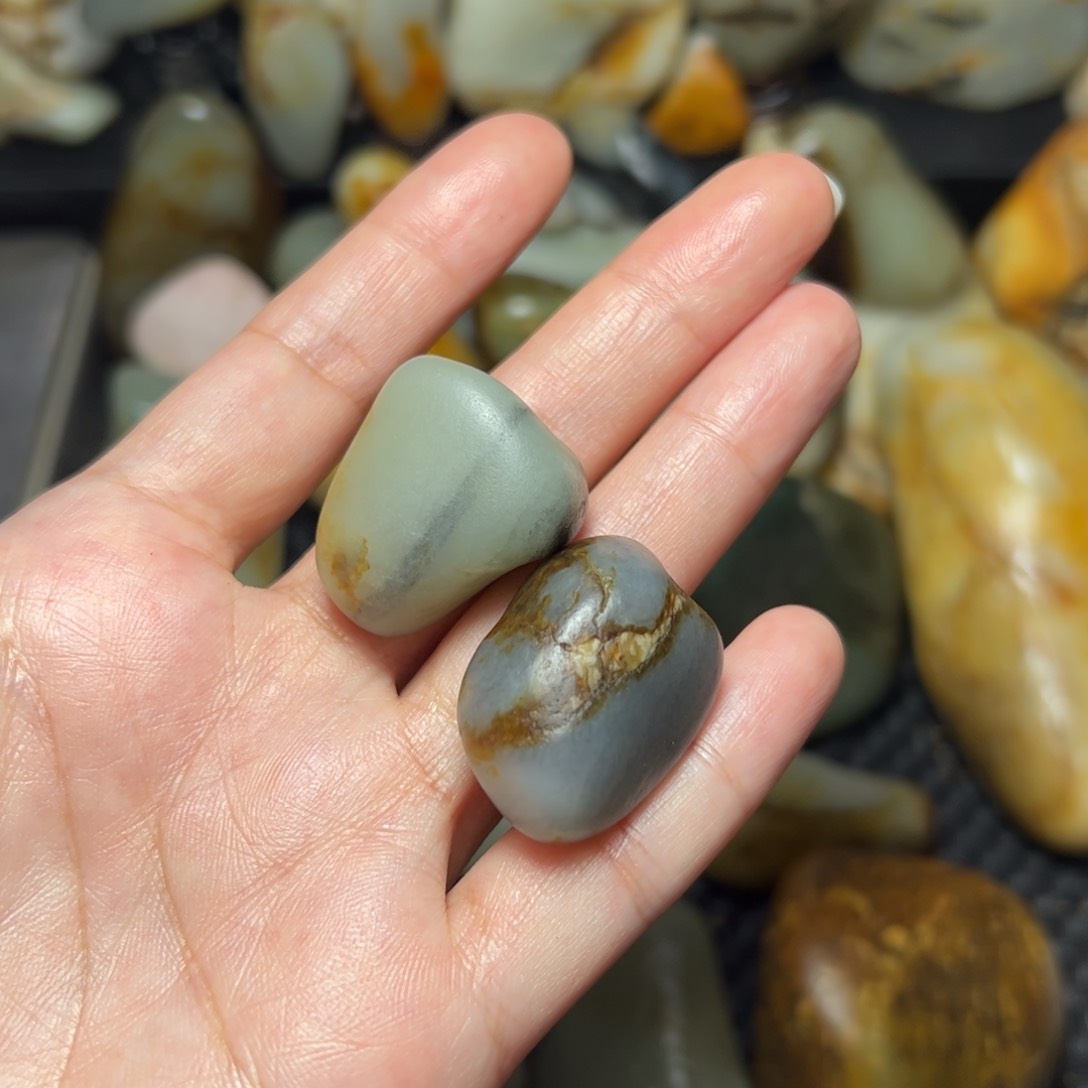 和田玉（青玉）A15未镶嵌C*Q